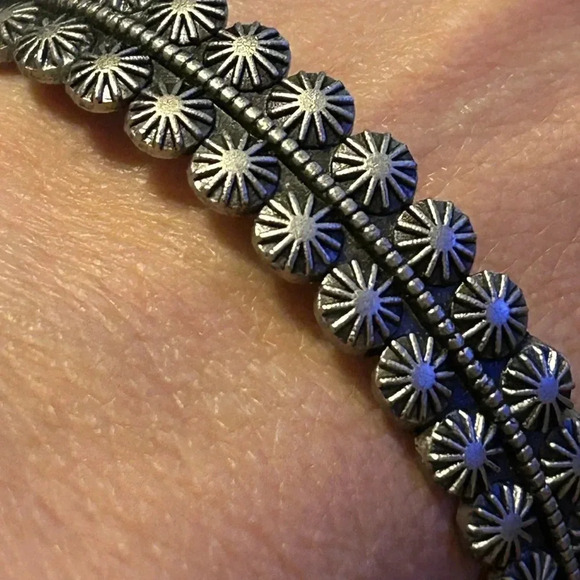 Steel rare, fine bangle bracelet - Picture 1 of 2